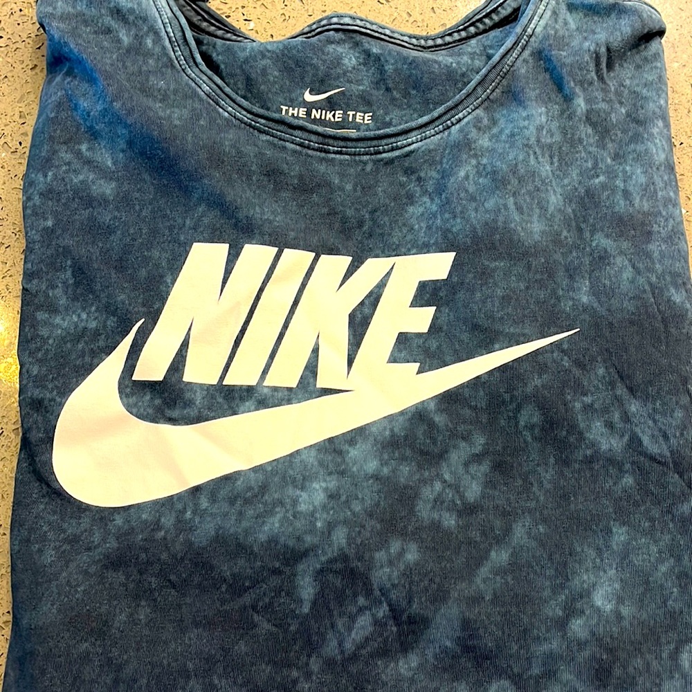 Mens Tie Dye Space Wash Nike Tee XXL